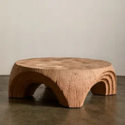 Coffee Tables<Kelly Wearstler echo coffee table NATURALDOUGLASFIR
