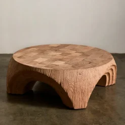 Coffee Tables<Kelly Wearstler echo coffee table NATURALDOUGLASFIR