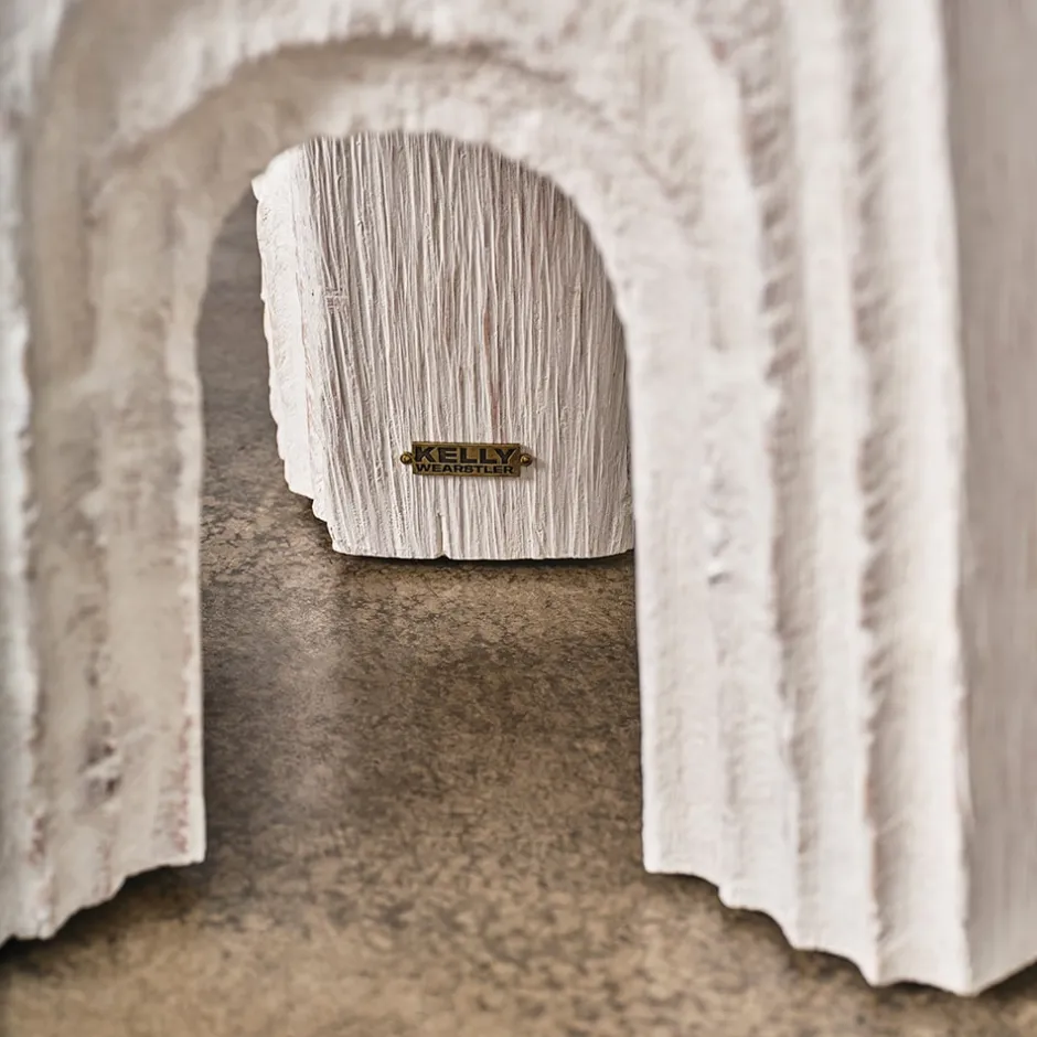 Dining Tables<Kelly Wearstler echo dining table WHITEGESSOWITHCOULMIERLIMESTONE