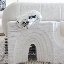 Benches|Benches<Kelly Wearstler echo long bench WHITEGESSO