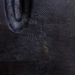 Side Tables|Ottomans & Stools<Kelly Wearstler echo stool EBONIZEDDOUGLASFIR