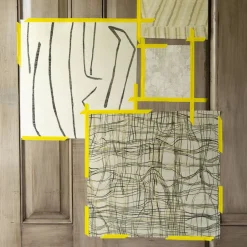 Wallcoverings<Kelly Wearstler entangle wallpaper CHARRED