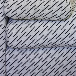 Fabrics<Kelly Wearstler esker weave EBONYONIVORY