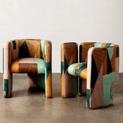 Lounge Chairs|Dining Chairs<Kelly Wearstler fairfax chair - left hand facing