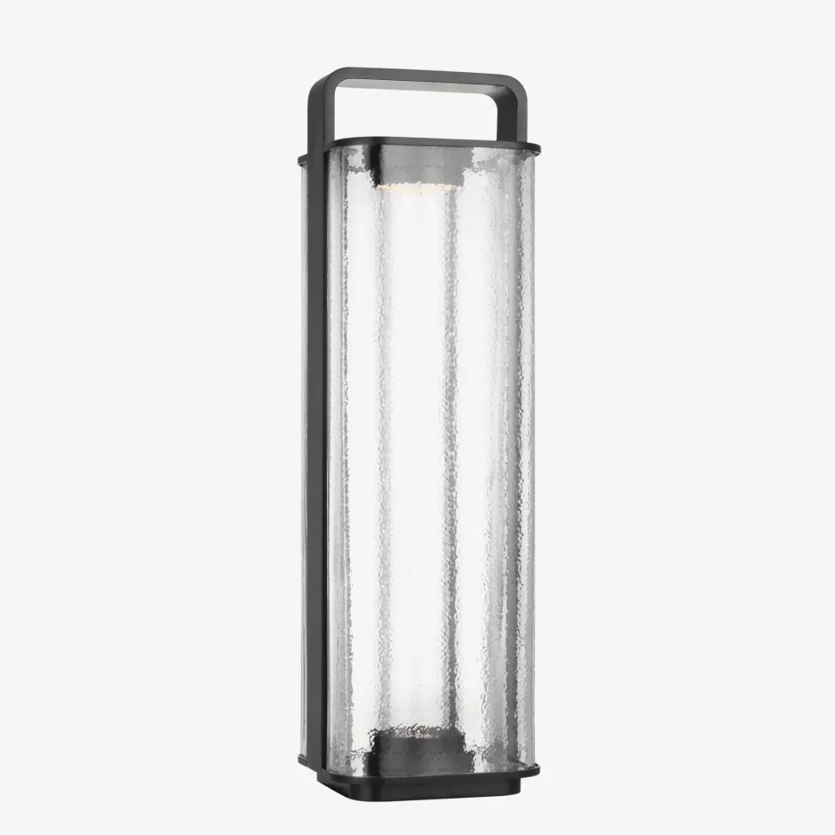 Table|Portables<Kelly Wearstler flacara 24" rechargeable lantern BRONZE