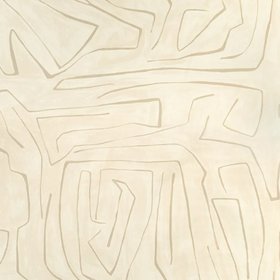 Fabrics<Kelly Wearstler graffito PARCHMENT