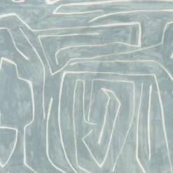 Fabrics<Kelly Wearstler graffito fabric -yard DEEPSKY