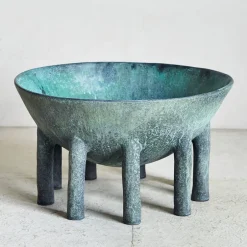 Bowls<Kelly Wearstler heath large bowl GREENPATINA