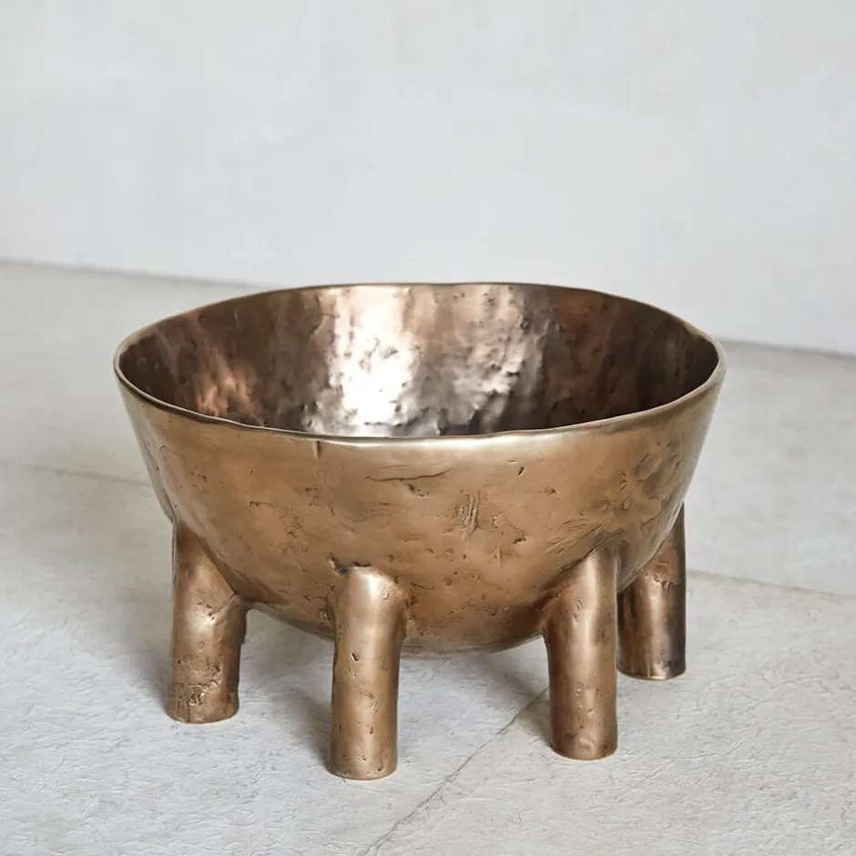 Bowls<Kelly Wearstler heath medium bowl BURNISHEDBRONZE