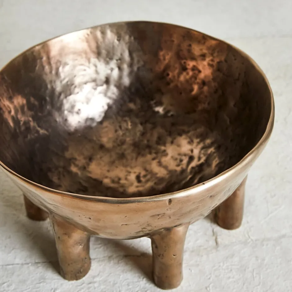 Bowls<Kelly Wearstler heath medium bowl BURNISHEDBRONZE