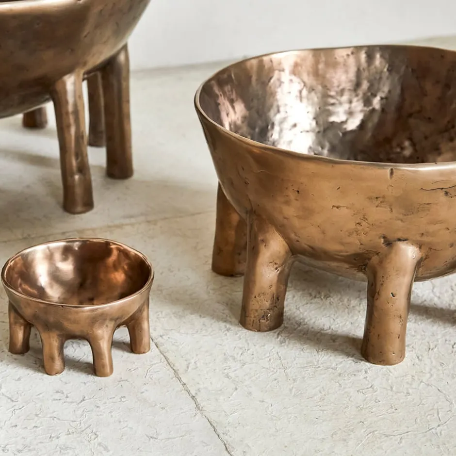Bowls<Kelly Wearstler heath medium bowl BURNISHEDBRONZE