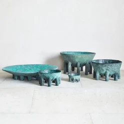 Platters & Trays<Kelly Wearstler heath platter GREENPATINA