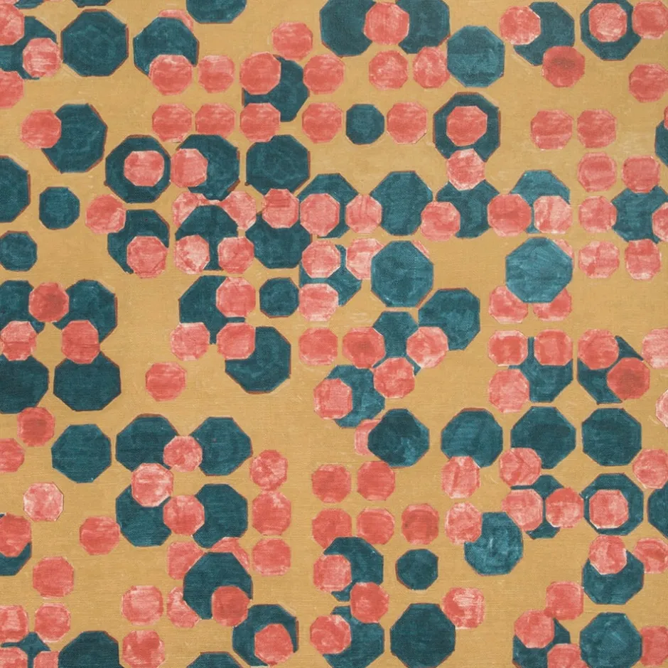 Wallcoverings<Kelly Wearstler hex wallpaper ARIZONA