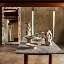 Mirrors<Kelly Wearstler large floor mirror FROSTEDFLAX