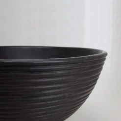 Bowls<Kelly Wearstler laurel champagne bowl ABSOLUTEBLACK