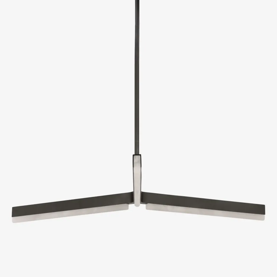 Chandeliers<Kelly Wearstler linea 42" chandelier BRONZE