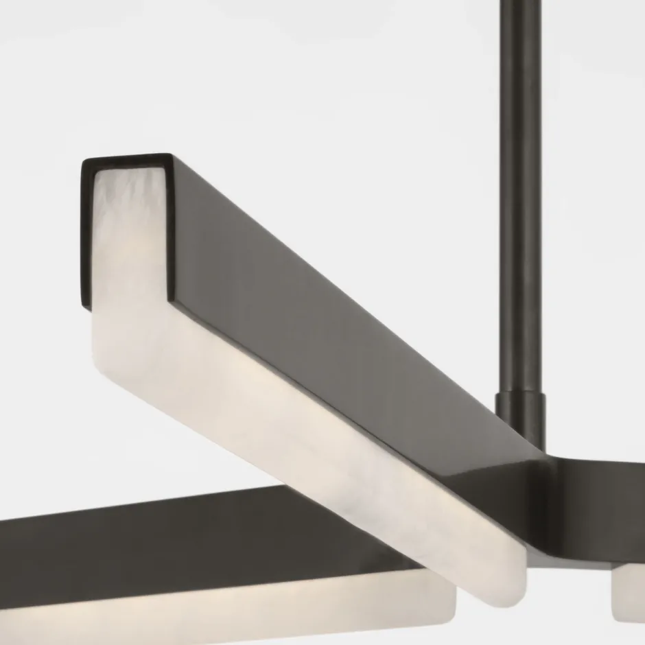 Chandeliers<Kelly Wearstler linea 42" chandelier BRONZE