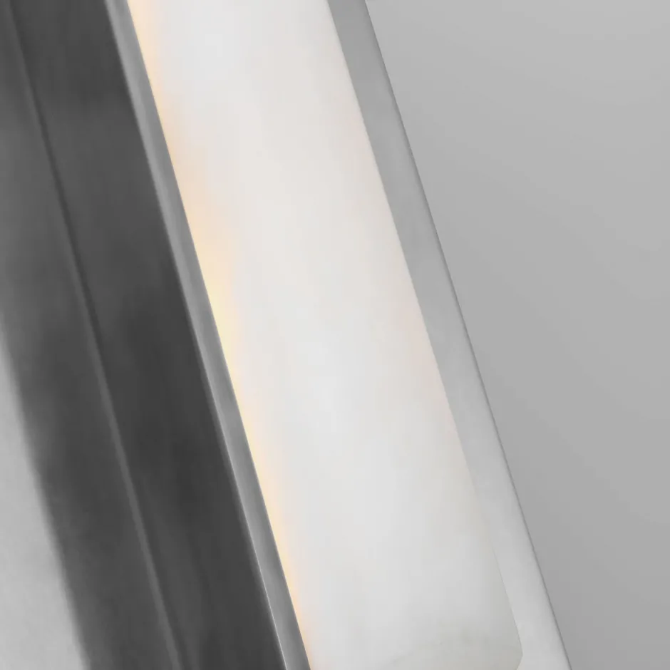 Wall<Kelly Wearstler linea 15" sconce ANTIQUENICKEL