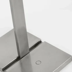 Table<Kelly Wearstler linea 15" table lamp ANTIQUENICKEL