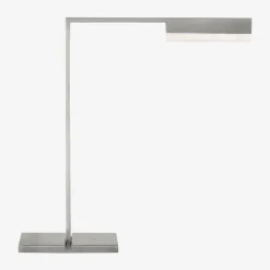 Table<Kelly Wearstler linea 15" table lamp ANTIQUENICKEL