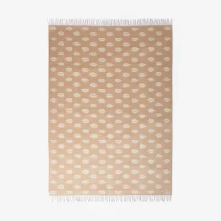 Throws<Kelly Wearstler luxe kisses throw OATMEAL/IVORY