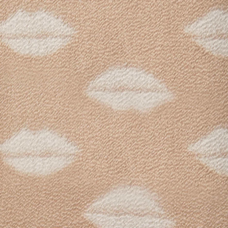Throws<Kelly Wearstler luxe kisses throw OATMEAL/IVORY