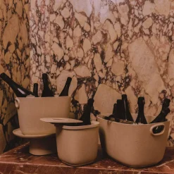 Entertaining|Barware<Kelly Wearstler maris champagne bucket IVORY