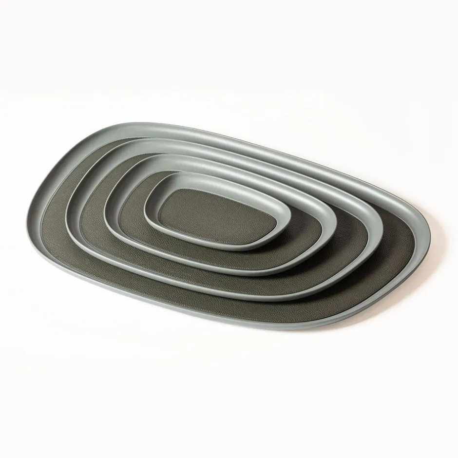 Barware|Serveware<Kelly Wearstler maris rectangular tray CYPRESS