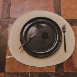 Serveware<Kelly Wearstler maris round placemat IVORY