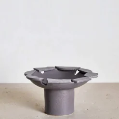 Entertaining|Bowls<Kelly Wearstler medium footed bowl SMOKEYPLUM