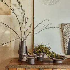 Entertaining|Bowls<Kelly Wearstler medium footed bowl SMOKEYPLUM