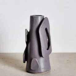 Entertaining|Vases<Kelly Wearstler medium vessel SMOKEYPLUM