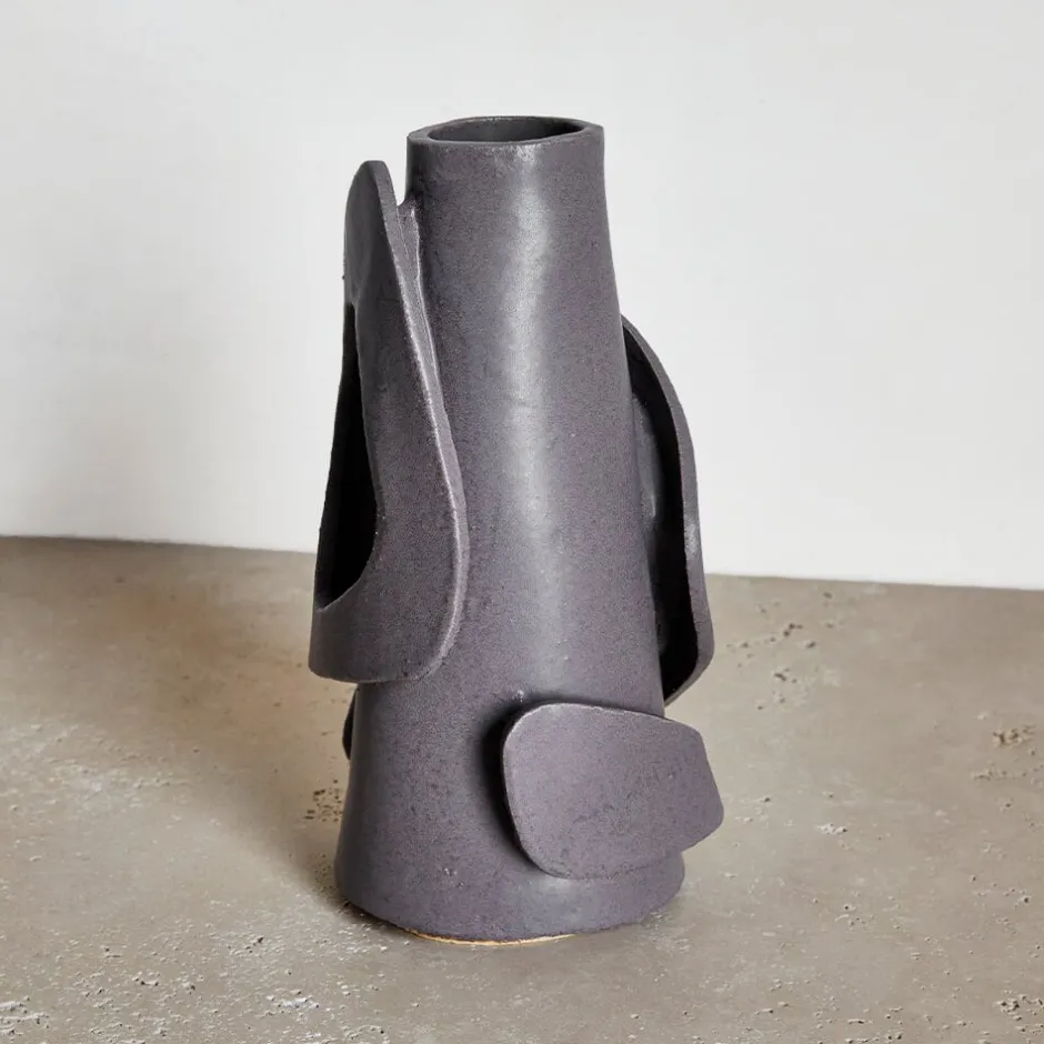 Entertaining|Vases<Kelly Wearstler medium vessel SMOKEYPLUM