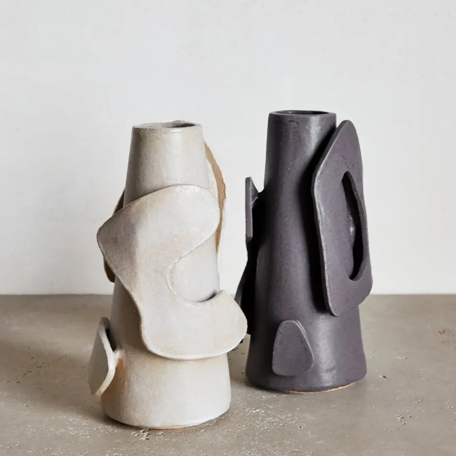 Entertaining|Vases<Kelly Wearstler medium vessel SMOKEYPLUM