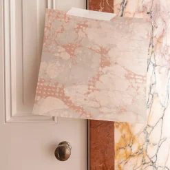 Wallcoverings<Kelly Wearstler mineral wallpaper ROUGE