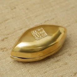 Objects<Kelly Wearstler mini kiss box NATURALBRASS