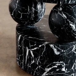Side Tables|Ottomans & Stools<Kelly Wearstler morro side table NEROMARQUINA