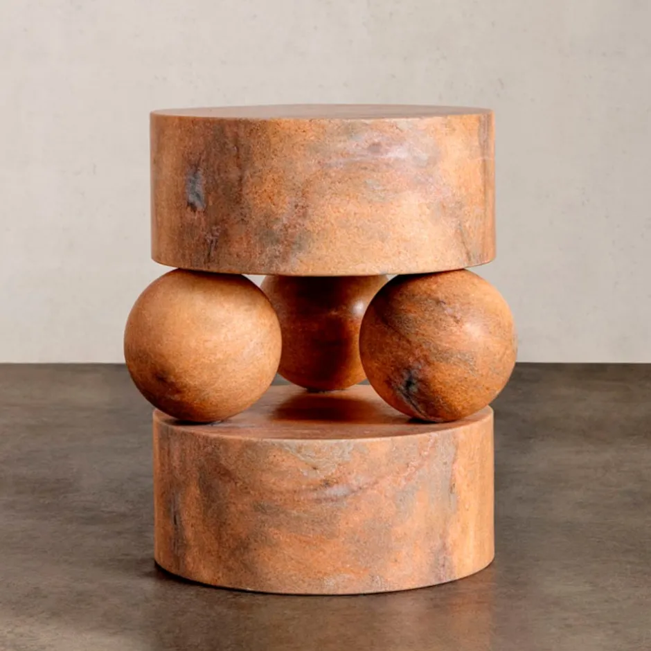 Side Tables<Kelly Wearstler morro side table SUNSETPINK