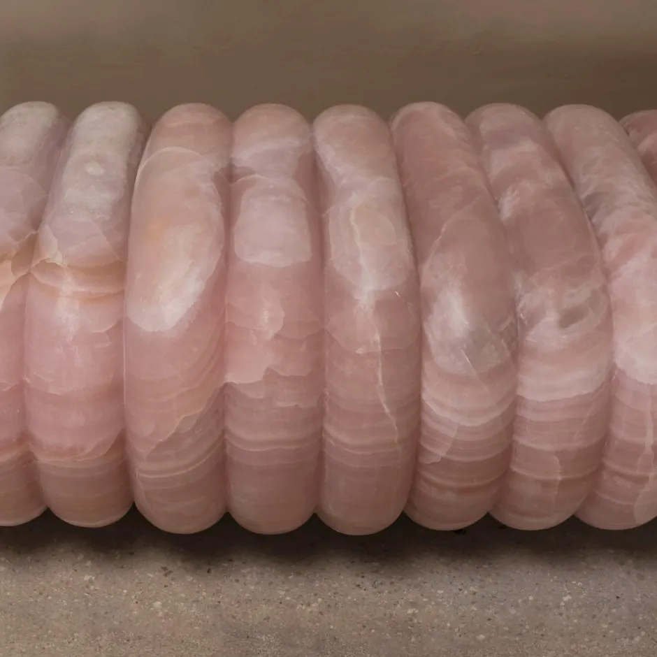 Benches<Kelly Wearstler nudo corrugated bench PINKONYX