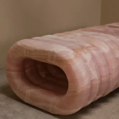 Benches<Kelly Wearstler nudo corrugated bench PINKONYX