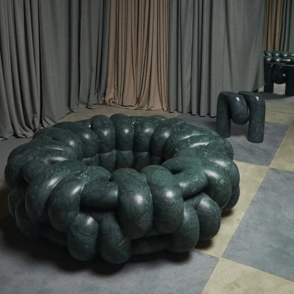 Benches<Kelly Wearstler nudo round bench VERDETIKAL