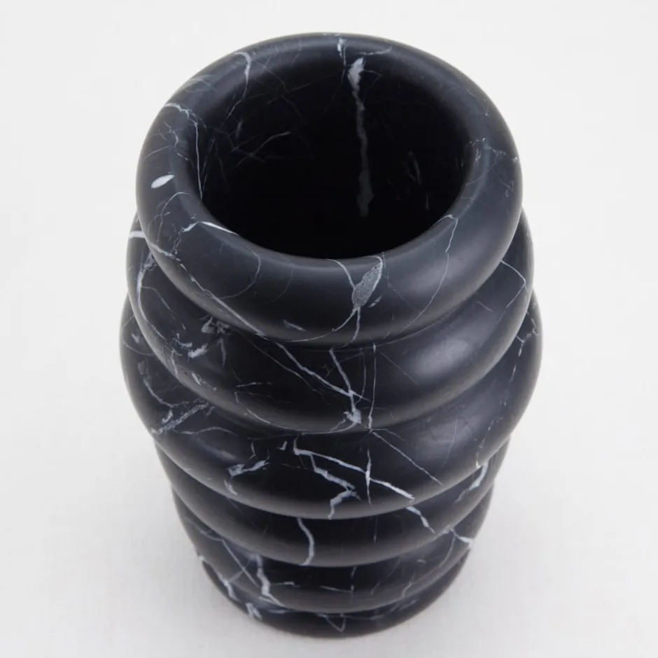Vases<Kelly Wearstler organic large vase NEROMARQUINA