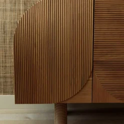 Consoles & Storage<Kelly Wearstler palma cabinet NATURALWHITEOAK