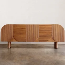 Consoles & Storage<Kelly Wearstler palma cabinet NATURALWHITEOAK