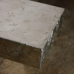 Benches<Kelly Wearstler bench PEWTER