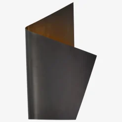 Wall<Kelly Wearstler piel right wrapped sconce BRONZE