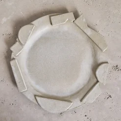 Platters & Trays<Kelly Wearstler platter FROSTEDFLAX