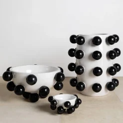 Bowls<Kelly Wearstler pop bowl BLACKANDWHITE