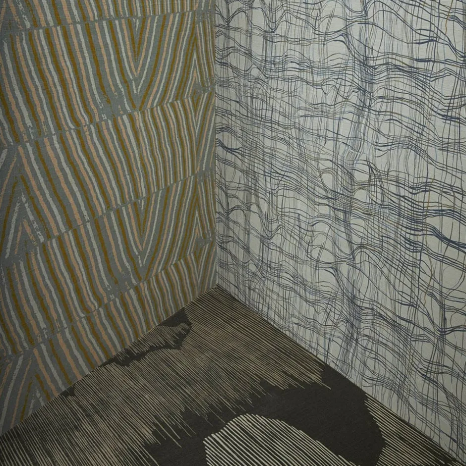 Wallcoverings<Kelly Wearstler post wallpaper FOSSIL