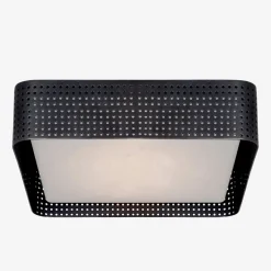 Flush Mounts<Kelly Wearstler precision large flush mount - bronze BRONZEWITHCLOUDEDGLASS